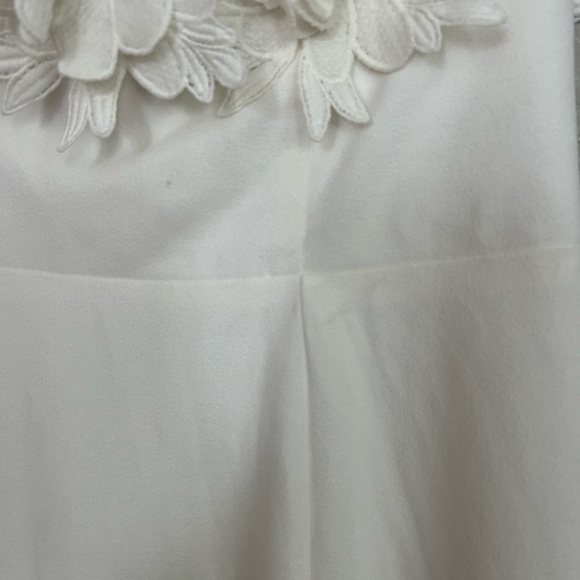 Love Garden Ivory 3D Floral Embroidered Strapless Maxi Dress - Picture 12 of 13